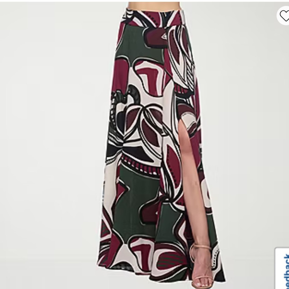 Premier Amour Floral Maxi Skirt Sz XL NWT